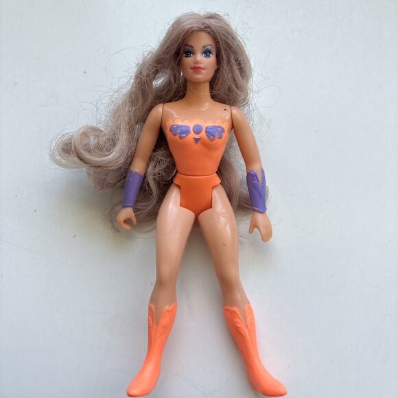 Mattel 1985 Princess of Power Flutterina Doll She Ra MOTU Vintage Figure - Picture 1 of 4